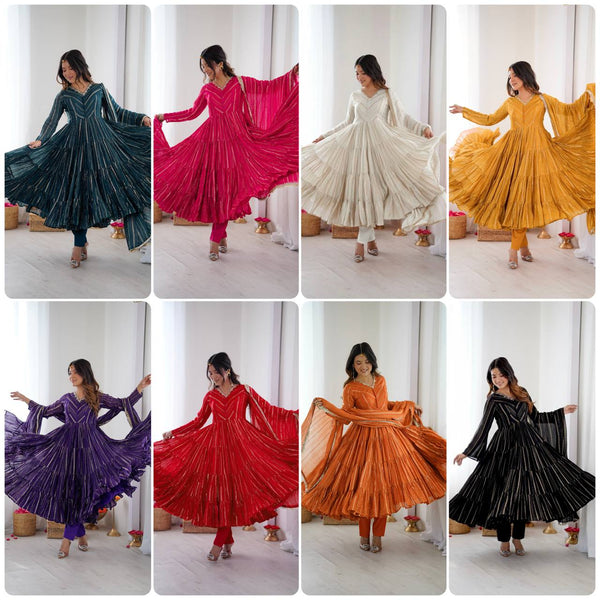 Graceful Whirls Festive Fashion Collection