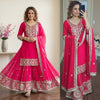 Radiant Elegance: Pink Ethnic Attire