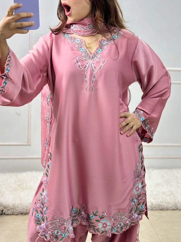 Elegant Ethnic Ensemble for Celebrations