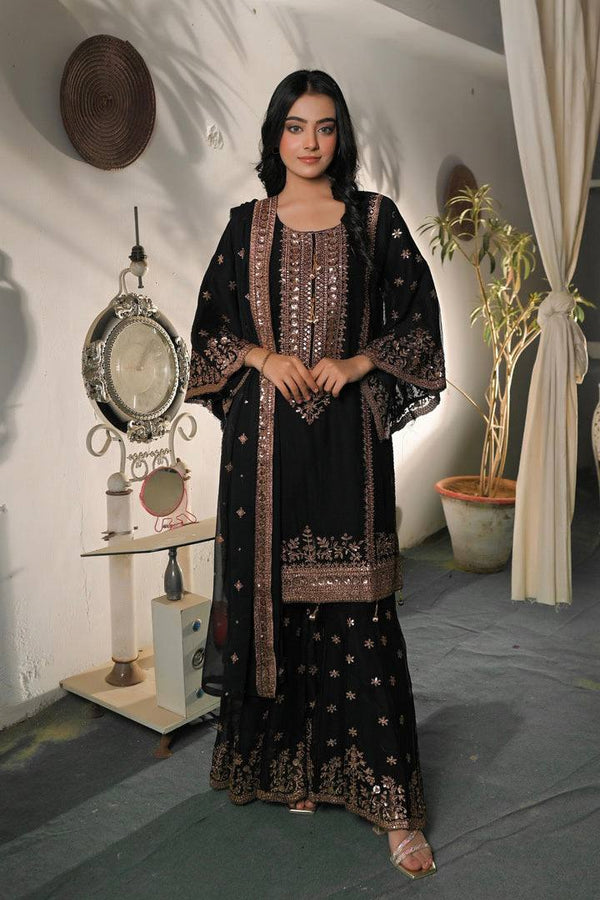 Radiant Reflections: Stylish Cultural Outfit
