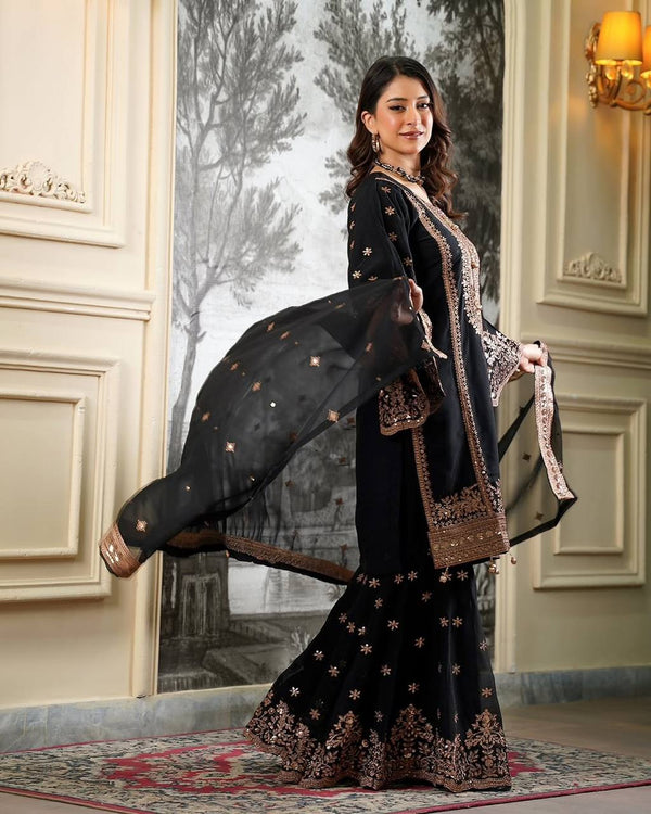 Radiant Reflections: Stylish Cultural Outfit