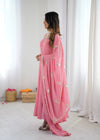 Designer Floor Length Anarkali Festive Wear Set