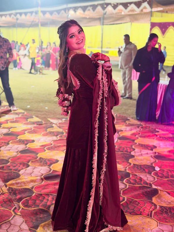 Enchanting Velvet Dress for Special Occasions