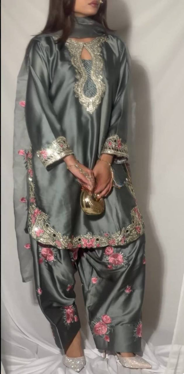 Elegant Pakistani Attire: Four Unique Styles