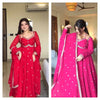 Graceful Presence in Stunning Attire