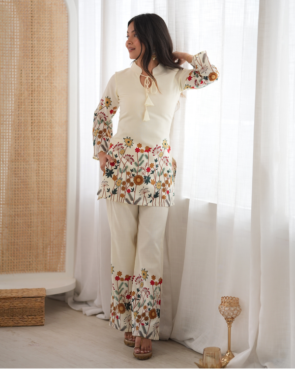 Effortless Elegance in Floral Fashion