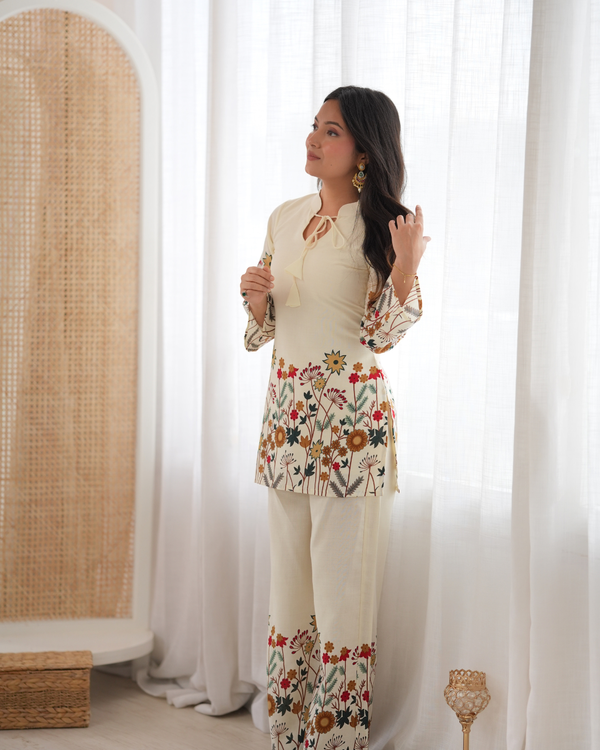 Effortless Elegance in Floral Fashion