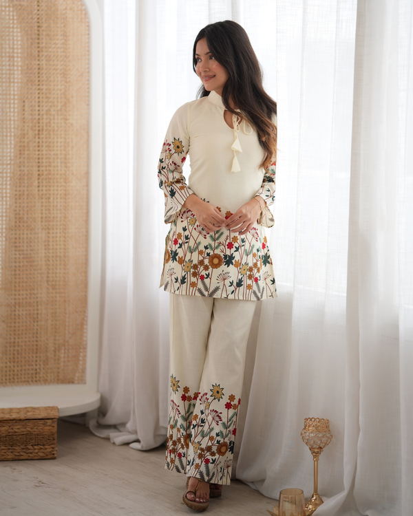 Effortless Elegance in Floral Fashion