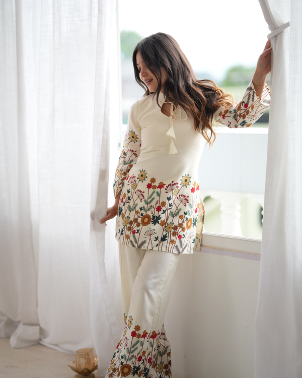Effortless Elegance in Floral Fashion