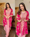Exquisite Suit Ensemble with Stylish Dupatta