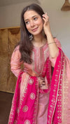 Exquisite Suit Ensemble with Stylish Dupatta