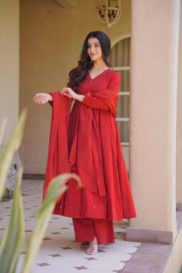 Classic Festive Wear Anarkali Set