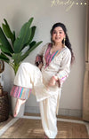 Elegant Fusion of White and Colorful Styles