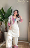 Elegant Fusion of White and Colorful Styles