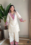 Elegant Fusion of White and Colorful Styles