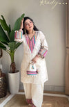 Elegant Fusion of White and Colorful Styles