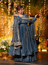 Chic Anarkali Set with Embroidered Dupatta