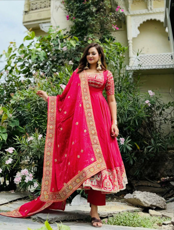 Dazzling Red Celebrate Cultural Beauty