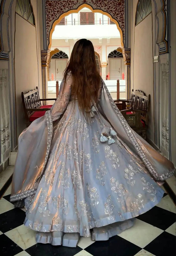 Elegance in Every Step Grey Glam