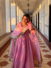 Ethnic Anarkali Ensemble with Dupatta