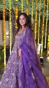 Elegance in Purple: A Festive Delight