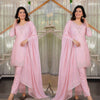 Fashionable Pink Suit Set with Dupatta
