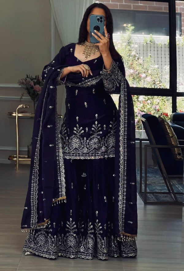 Radiant Reflections in Chic Attire