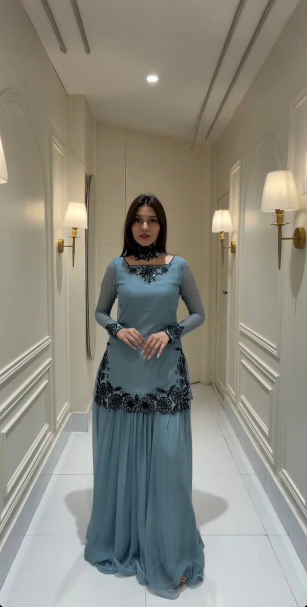 Elegant Azure Charm for Timeless Beauty