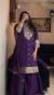Regal Elegance in Purple Attire