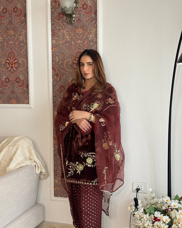 Timeless Charm in Luxurious Fabric