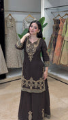 Fashion Forward Woman in Earthy Tones