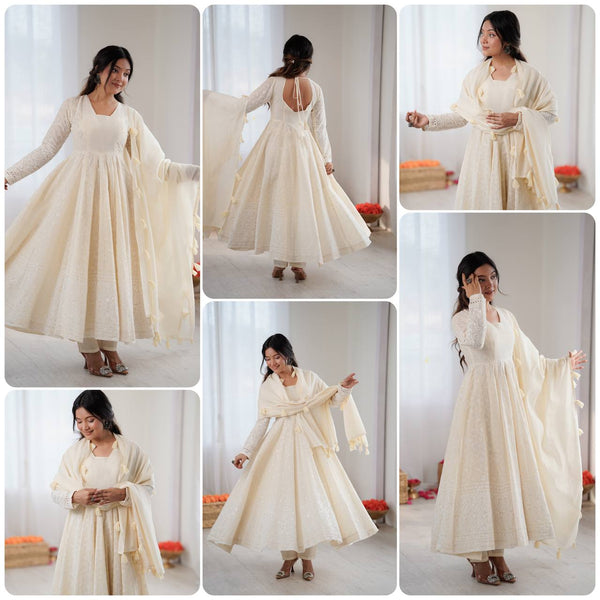 Elegant Ivory Ensemble for Every Occasion