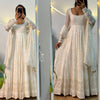 Radiant Reflections: The White Dress Selfie