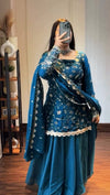 Capturing Moments in Elegant Blue Attire