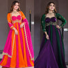 Elegant Duality of Colorful Dresses