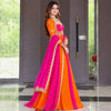 Elegant Duality of Colorful Dresses