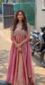 Elegant Woman in Striking Dress Pose