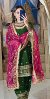 Glamorous Fusion: Celebrate in Stunning Attire