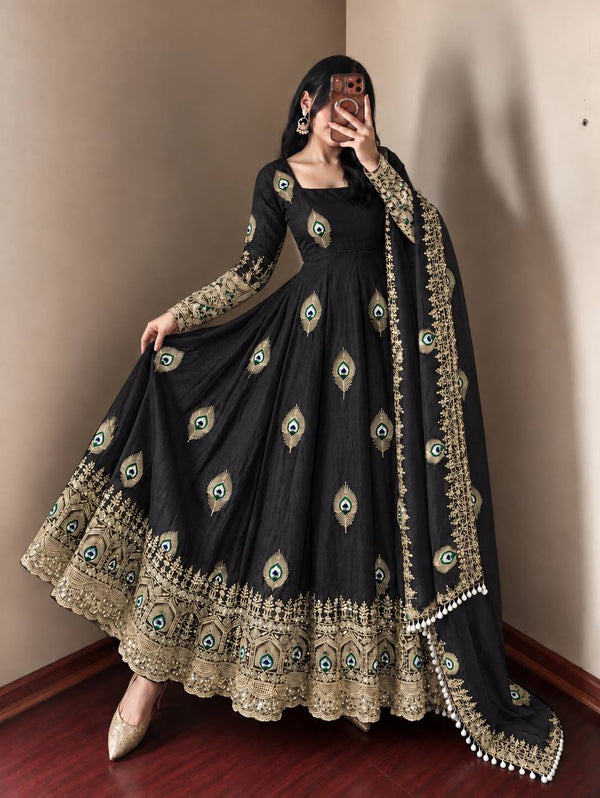 Colorful Indian Dresses Showcasing Embroidery Art