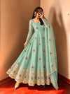 Colorful Indian Dresses Showcasing Embroidery Art