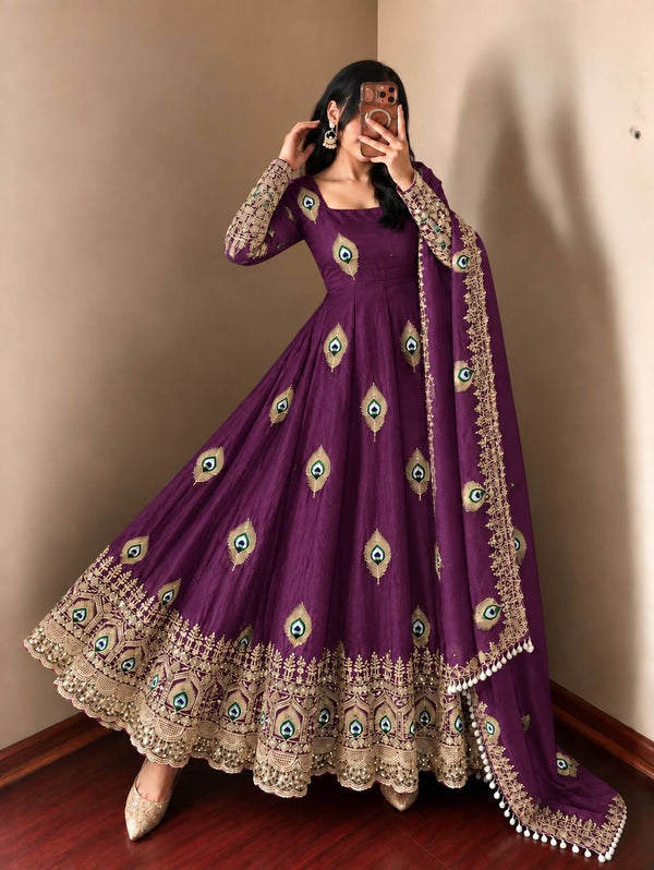 Colorful Indian Dresses Showcasing Embroidery Art