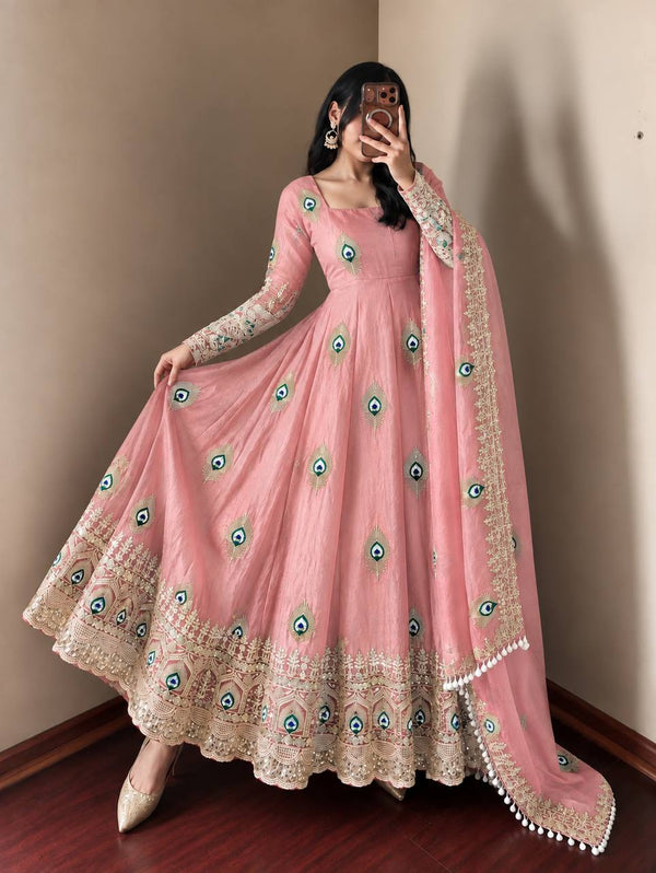 Colorful Indian Dresses Showcasing Embroidery Art