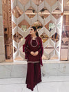 Artfully Crafted Suit with Matching Dupatta