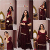 Timeless Beauty in Maroon Dress
