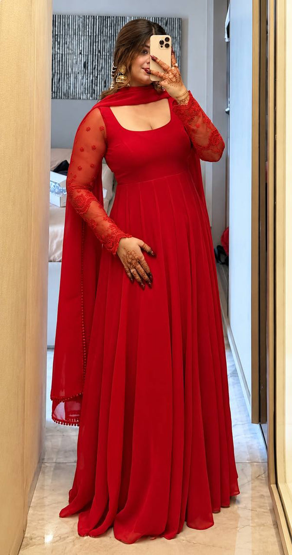 Gorgeous Festive Gown Ensemble