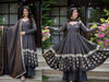 Elegant Dark Grey Anarkali Suit for Women
