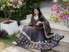 Elegant Dark Grey Anarkali Suit for Women
