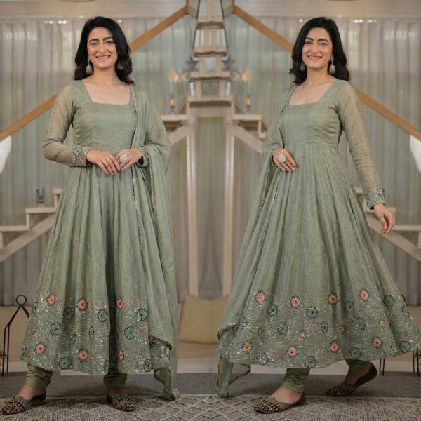 Timeless Charm in Exquisite Anarkali Design