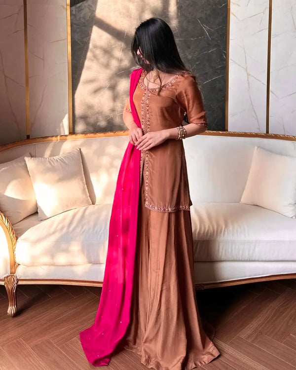 Graceful Outfit for Festive Celebrations