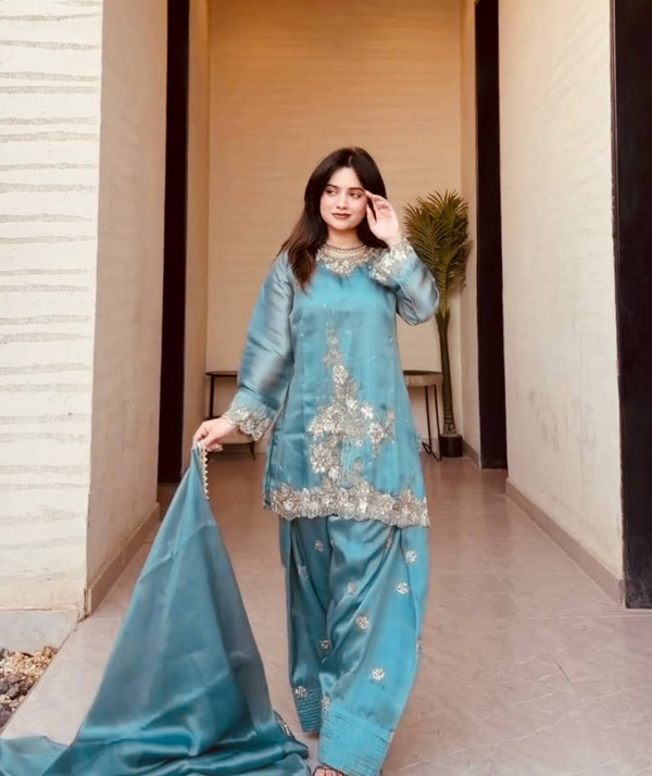 Radiant Blue A Fusion of Culture
